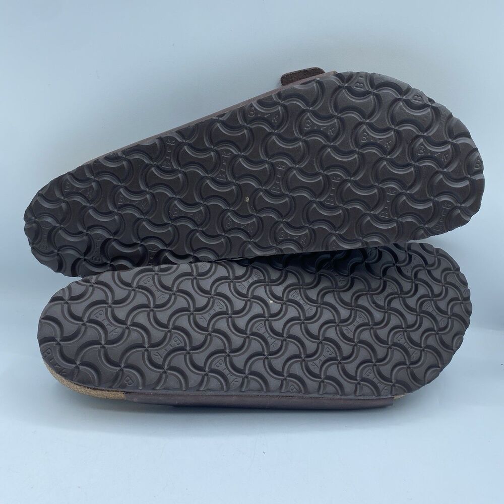 Birkenstock Arizona Sandals US 13 EU 46 Brown Brown Leather Buckle Boho NWOB - Picture 13 of 13